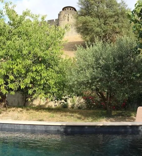 Villa L'echauguette, De Luxe Avec Piscine Au Pied De La Cite Carcassonne